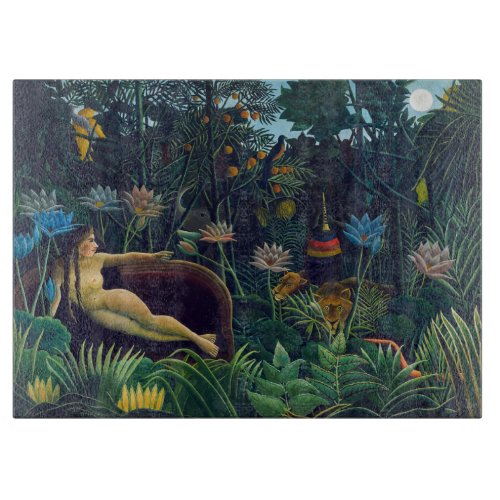 Henri Rousseau _ The Dream  Le Reve Cutting Board