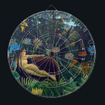 Henri Rousseau - The Dream / Le Reve Dart Board<br><div class="desc">The Dream / Le Reve - Henri Rousseau,  1910 (aka Douanier Rousseau)</div>