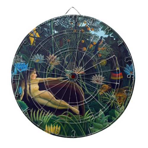 Henri Rousseau _ The Dream  Le Reve Dart Board