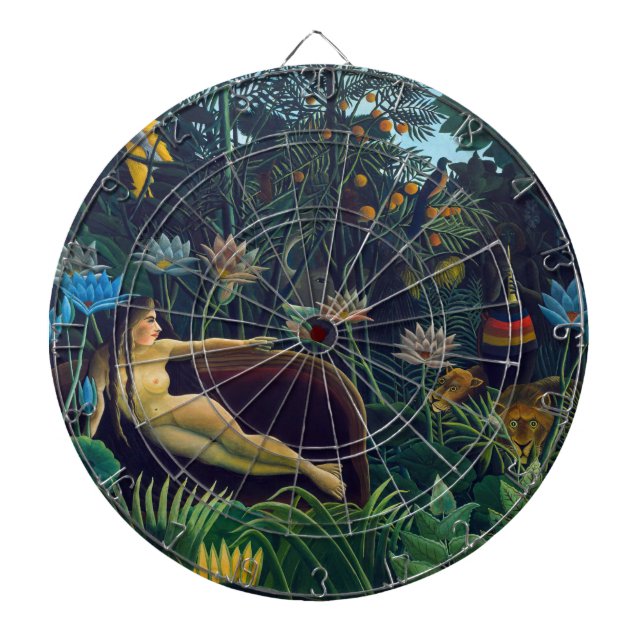 Henri Rousseau - The Dream / Le Reve Dart Board (Front)