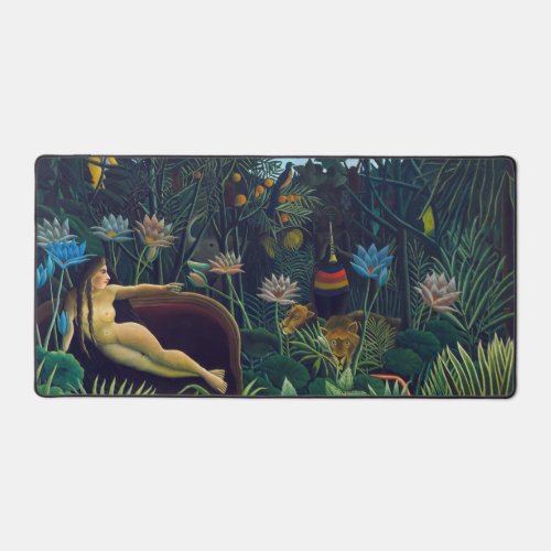 Henri Rousseau _ The Dream  Le Reve Desk Mat