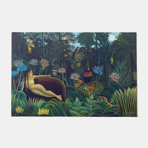 Henri Rousseau _ The Dream  Le Reve Doormat