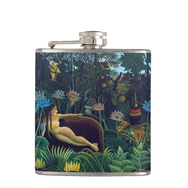 Henri Rousseau - The Dream / Le Reve Flask (Front)