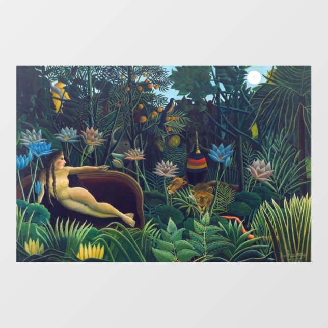 Henri Rousseau - The Dream / Le Reve Floor Decals (Front)