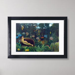 Henri Rousseau - The Dream / Le Reve Framed Art