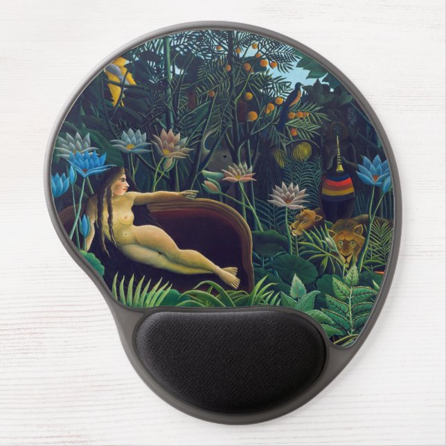 Henri Rousseau - The Dream / Le Reve Gel Mouse Pad (Front)