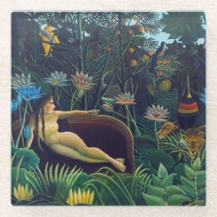Henri Rousseau - The Dream / Le Reve Glass Coaster