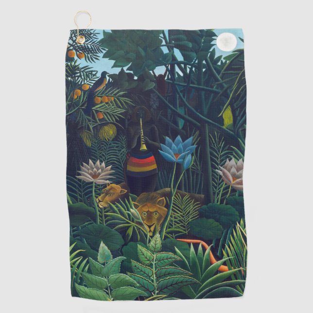 Henri Rousseau - The Dream / Le Reve Golf Towel (Front)