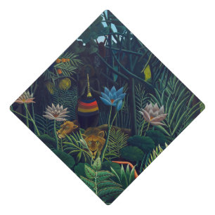 Henri Rousseau - The Dream / Le Reve Graduation Cap Topper
