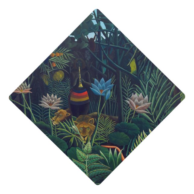 Henri Rousseau - The Dream / Le Reve Graduation Cap Topper (Front)