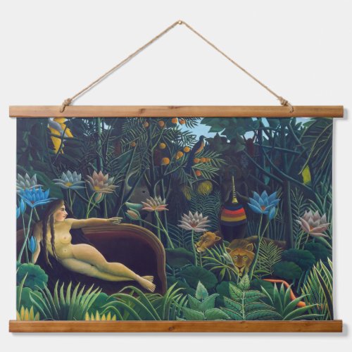 Henri Rousseau _ The Dream  Le Reve Hanging Tapestry