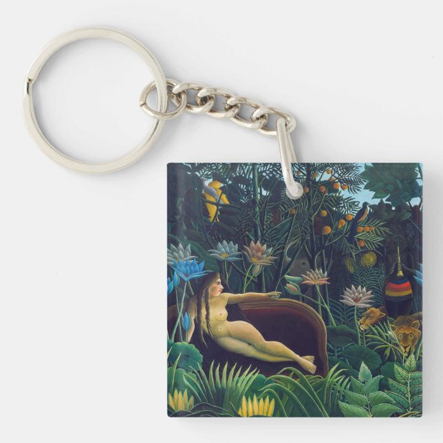 Henri Rousseau - The Dream / Le Reve Keychain (Front)