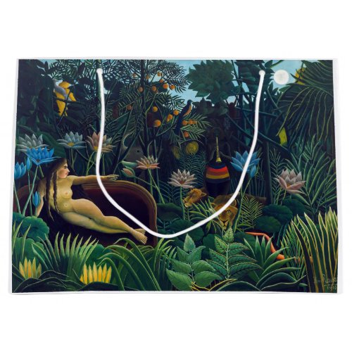 Henri Rousseau _ The Dream  Le Reve Large Gift Bag