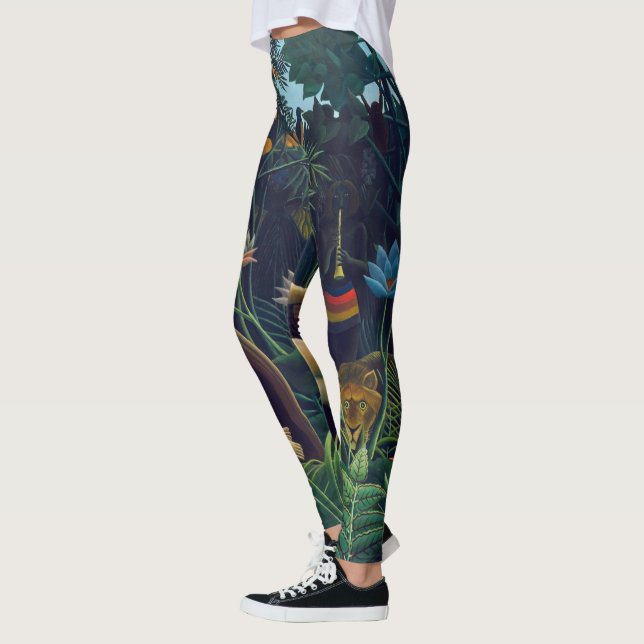 Henri Rousseau - The Dream / Le Reve Leggings (Left)