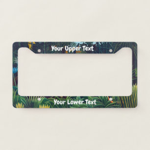 Henri Rousseau - The Dream / Le Reve License Plate Frame