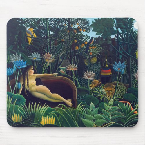 Henri Rousseau _ The Dream  Le Reve Mouse Pad