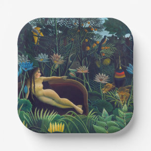 Henri Rousseau - The Dream / Le Reve Paper Plates