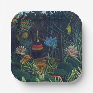 Henri Rousseau - The Dream / Le Reve Paper Plates