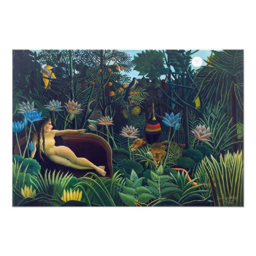 Henri Rousseau _ The Dream  Le Reve Photo Print