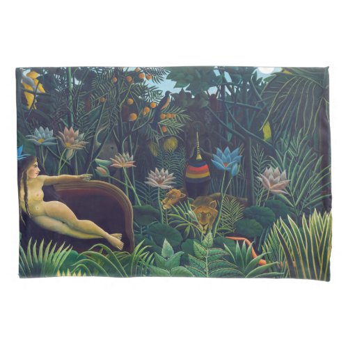 Henri Rousseau _ The Dream  Le Reve Pillow Case