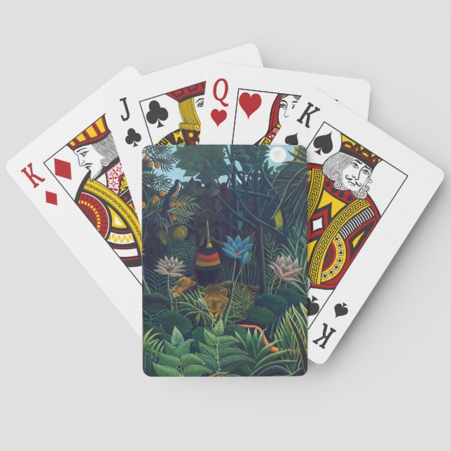 Henri Rousseau - The Dream / Le Reve Poker Cards (Back)