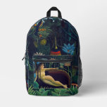 Henri Rousseau - The Dream / Le Reve Printed Backpack