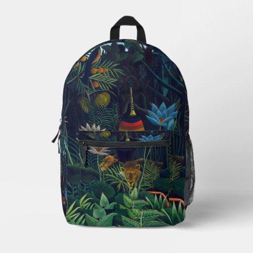 Henri Rousseau _ The Dream  Le Reve Printed Backpack