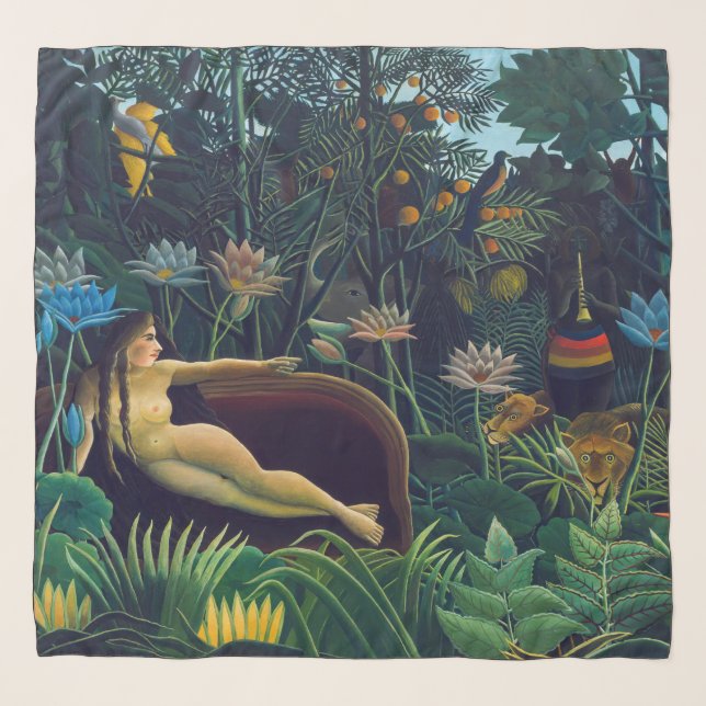 Henri Rousseau - The Dream / Le Reve Scarf (Front (Horizontal))