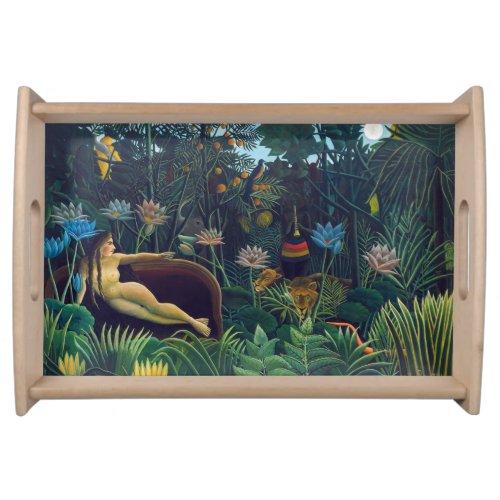 Henri Rousseau _ The Dream  Le Reve Serving Tray