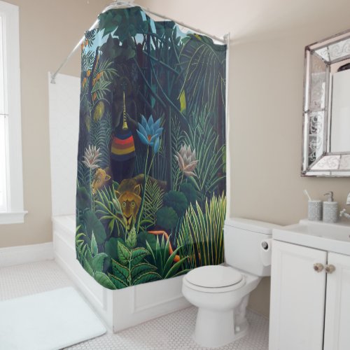 Henri Rousseau _ The Dream  Le Reve Shower Curtain