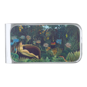 Henri Rousseau - The Dream / Le Reve Silver Finish Money Clip