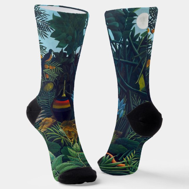 Henri Rousseau - The Dream / Le Reve Socks (Angled)