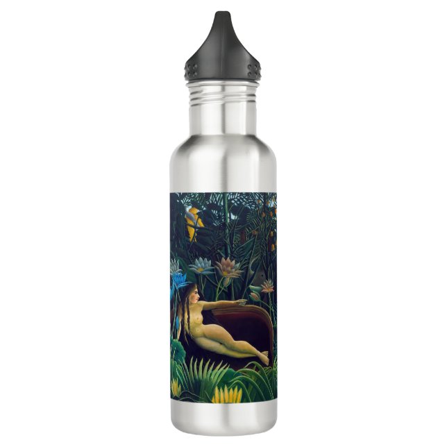 Henri Rousseau - The Dream / Le Reve Stainless Steel Water Bottle (Left)