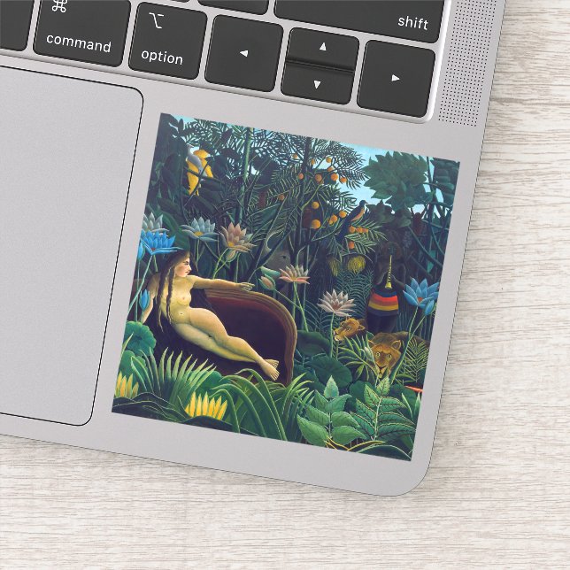 Henri Rousseau - The Dream / Le Reve Sticker (Detail)