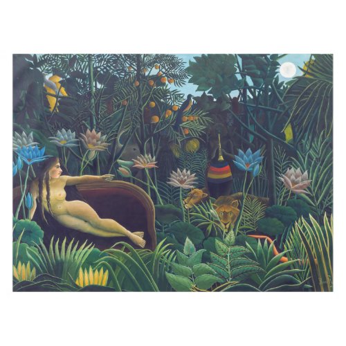 Henri Rousseau _ The Dream  Le Reve Tablecloth