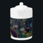 Henri Rousseau - The Dream / Le Reve Teapot<br><div class="desc">The Dream / Le Reve - Henri Rousseau,  1910 (aka Douanier Rousseau)</div>