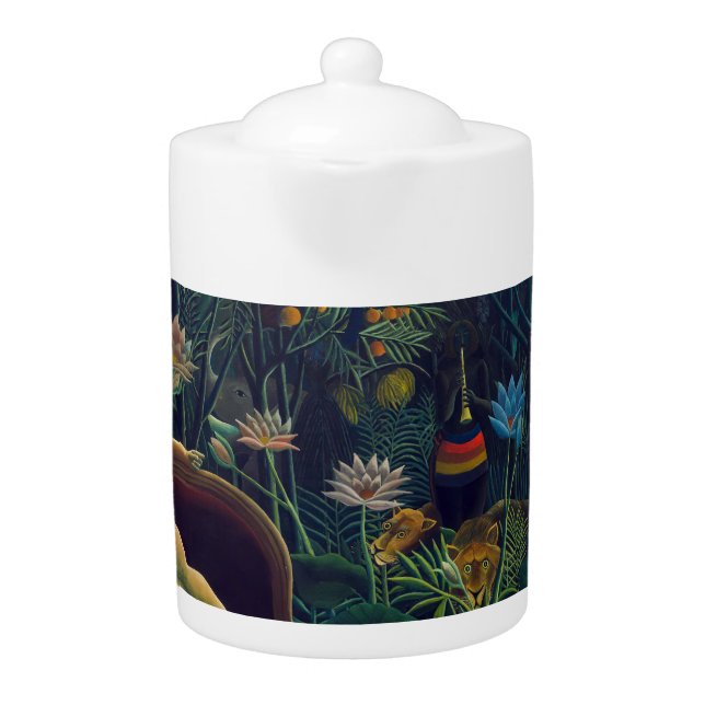 Henri Rousseau - The Dream / Le Reve Teapot (Front)