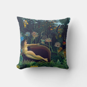 Henri Rousseau - The Dream / Le Reve Throw Pillow