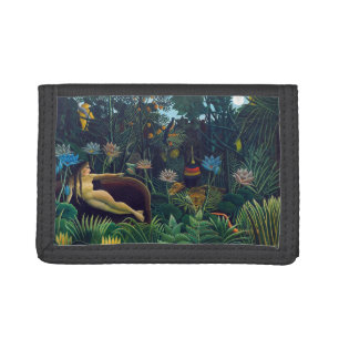 Henri Rousseau - The Dream / Le Reve Trifold Wallet