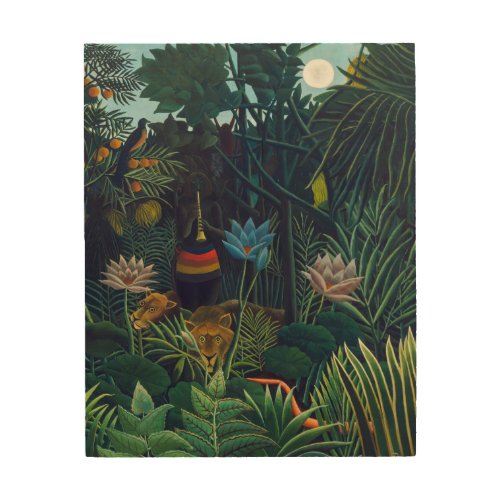 Henri Rousseau _ The Dream  Le Reve Wood Wall Art