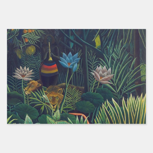 Henri Rousseau - The Dream / Le Reve Wrapping Paper Sheets (Front)