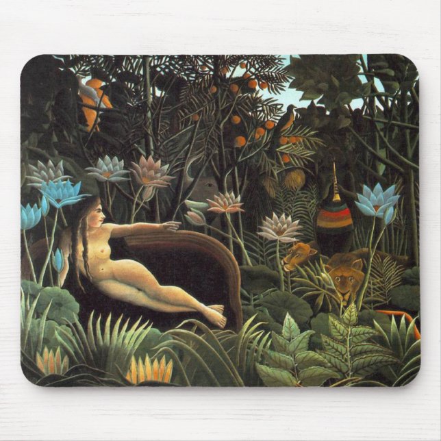 Henri Rousseau - The Dream Mouse Pad (Front)