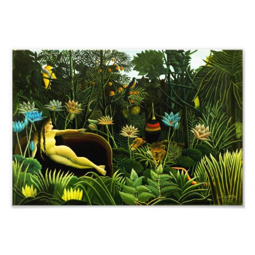 Henri Rousseau The Dream Print