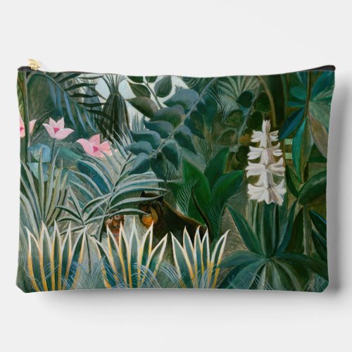 Henri Rousseau _ The Equatorial Jungle Accessory Pouch