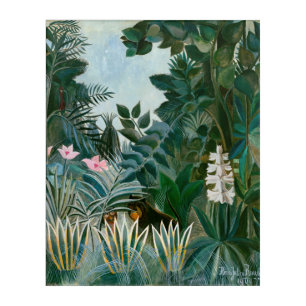Henri Rousseau - The Equatorial Jungle Acrylic Print