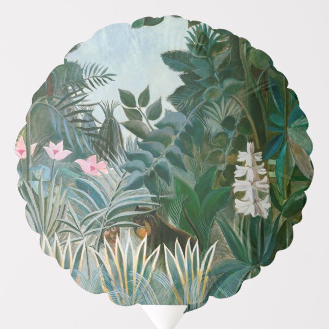Henri Rousseau - The Equatorial Jungle Balloon (Front)