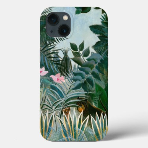 Henri Rousseau _ The Equatorial Jungle iPhone 13 Case