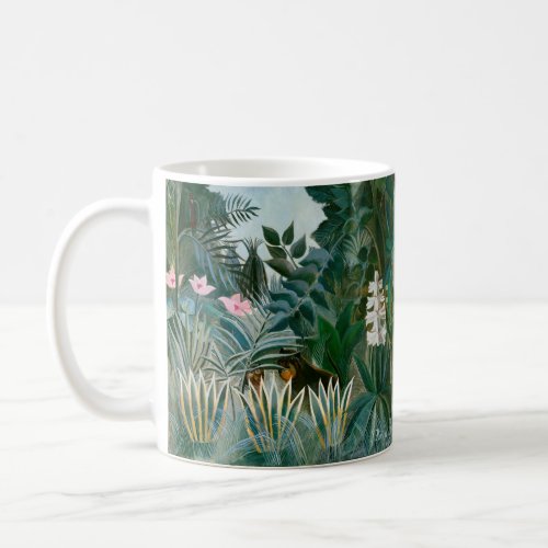 Henri Rousseau _ The Equatorial Jungle Coffee Mug