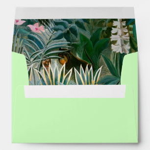 Henri Rousseau - The Equatorial Jungle Envelope
