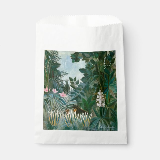 Henri Rousseau - The Equatorial Jungle Favor Bag (Front)